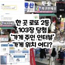 [1057회 로또 2등] 한 곳 로또 103장 당첨 &#39;가게 주인 인터뷰&#39;