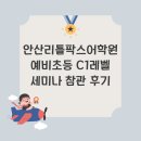 리틀팍스안산 | 안산 리틀팍스 어학원 가격 예비초등 C1레벨 세미나 참관 후기