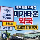 평택 대형 약국 메가타운약국 일요일 방문후기