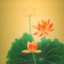 비단 공필화 이미지