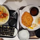 옛날 김밥 돈까스 이미지