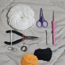 요리조리 콕콕 펀치니들 | [FO]하루 만에 미피인형 키링 뜨기(무료도안)