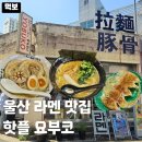 엄마의식탁 | 울산 남구 달동 라멘 맛집 요부코 점심식사장소 웨이팅 있는 삼산 핫플 이에케라멘 추천