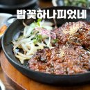 리빙푸드공주밥상 | 공주 맛집 한식 밥꽃하나피었네 미나리떡갈비정식 계룡산 근처 건강밥상
