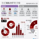 국내 &#39;코로나19&#39; 확진 현황(오후 4시 기준) 이미지