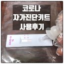 코로나자가진단키트 에스디바이오센서 구입 사용 후기 구매처 가격 / 둘째아이 자가진단 검사 결과