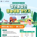 [공모전] 청년 농업인 영농 생활 수기 공모전 (상금 100 만원) 이미지