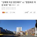 “성매매 여성 엄단해야” vs “합법화로 여성 보호” 이미지