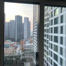 서울 강동구 창문청소 업체 추천 - 올림픽파크포레온 유리난간
