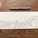 수채 캘리그라피 | 수채마카추천 - 파버카스텔 알버트뒤러 수채마카 포르투갈 어반스케치 캘리송캘리그라피 대구