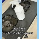 주방 가스레인지 화장실 청소 생활공작소 다목적 세정제 곰팡이 제거제 사용 후기