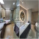 [하남 우남퍼스트빌리젠트] 욕실 리모델링-안방욕실편 (600각,졸리컷,이동식욕조)