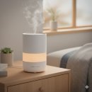 5592 | 오아 무드 1000 미니 초음파 가습기 후기 작지만 강력한 내 책상 위 습도 힐링기!