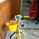 16인치 아동용 알톤 자전거 (노란색) 팝니다 이미지