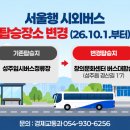 성주군 버스 문의(2026년 10월) 이미지