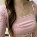 TOP JOY | 여리여리 에겐녀 데이트룩 추천, 그레이스유 JOY 조이 나시가디건 세트