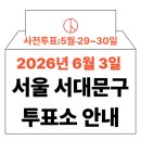 홍제1동 자치회관 | 2026년 6.3 서대문구 사전투표소 안내 가이드 🗳️ 6.3 지방선거 행정동별 위치 안내