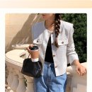 77세탁소 | 하리보 트위드 자켓 결혼식 하객룩부터 오피스룩까지? 66 77 빅사이즈 에디터 착용 후기!