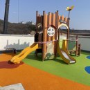 서부경찰서 다목적구장 | 화성친환경탄성고무칩포장 경기 화성시 남양읍 OO어린이집 옥상 어린이놀이터바닥포장 친환경탄성고무칩...