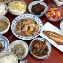 시골 백반 이미지