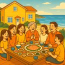 노란펜션 | 남해 조도 노란집 펜션, 가족들과의 1박2일 후기