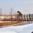 재인폭포와 두루미 이미지