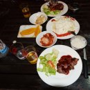 황금빛 노을 이미지