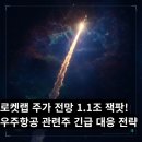 이노스페이스 파동점 | 로켓랩 주가 전망 1.1조 잭팟! 우주항공 관련주 긴급 대응 전략