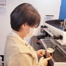 라떼아트 야간 이미지