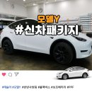 (주)에버그린 | 부천 모델Y를 위한 에버그린썬팅 블랙박스 보조배터리 PPF 시공