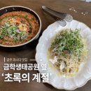 초록숲공원 | [공주 금학동] 숲속 파스타 맛집 ‘초록의 계절’ 금학생태공원 속 숨은 맛집 후기