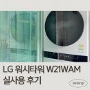 w-21 | LG 워시타워 W21WAM 내돈내산 사용 후기 및 할인 구매팁