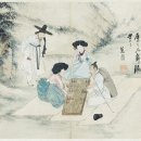 삼매당 | ☁ 백남주의 옛그림 ➒ * 쌍륙삼매 . 미인도. 삼형제