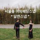 결혼준비)서울숲 야외웨딩스냅촬영 &#34;달전스냅&#34; 솔직후기 ൱