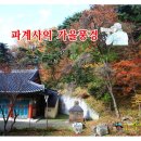 주원농산 | {대구시 동구} 영조의 출생 설화가 전해지는 사찰로 알려진 파계사의 가을