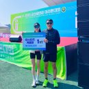 군산 종합운동장 | 2025 군산새만금마라톤대회 커플런 10km 1위 시상 후기 (PB 달성)