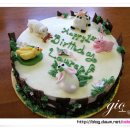 생일케이크 (바비인형, m&m, 동물농장, 오리연못... 케이크들) 이미지