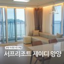 제이디타워 레지던스 | 서프리조트 제이디 양양 신축 호텔 스위트 오션 4인 내돈내산 후기 과연