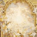 예수님이 비추는 찬란한 황금빛이 모두에게[명작으로 보는 교회사 한장면] (47) 바치챠의 ‘예수 이름의 승리 이미지