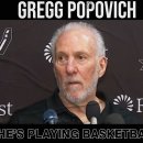 Only blunt responses from Coach Pop after Wemby's MSG 데뷔 이미지