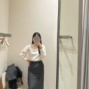 [시에] 더 현대 시에 sie 피팅 후기 ✨ (아렌 코튼 패널 스커트, 아넬리 시어 블라우스)