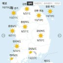 🍀10월 19일 월요일 간추린 뉴스와 날씨🍀 이미지