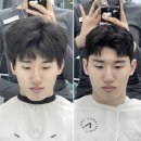 드루와 | 남자 곱슬머리 다 드루와!!5분 시술후기 /상남동 미용실 /다운펌/ 가일,드롭,필러스컷,볼륨매직