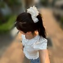 연예인 곱창밴드 러블리한 레드크리스탈 빅헤어슈슈