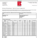 스위스 칼라 색소 - 성분 분석표 (원문) 이미지