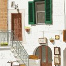 [남부] 수채일러스트 이미지