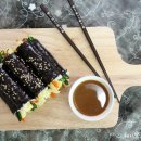 맛있는 김밥 이미지
