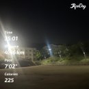 10km 마라톤 준비 기록
