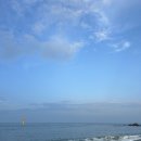 주전몽돌해변 노랑바위 앞(CCTV폴) | 국내 여행 울산 바다 <주전몽돌해변> 자갈 해변 노란 등대가 예쁜 뷰 맛집