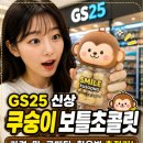 GS25 스마일점 | GS25 쿠숭이 보틀초콜릿 후기 | 신상 가격 및 헛걸음 없는 우리동네 앱 구매 팁